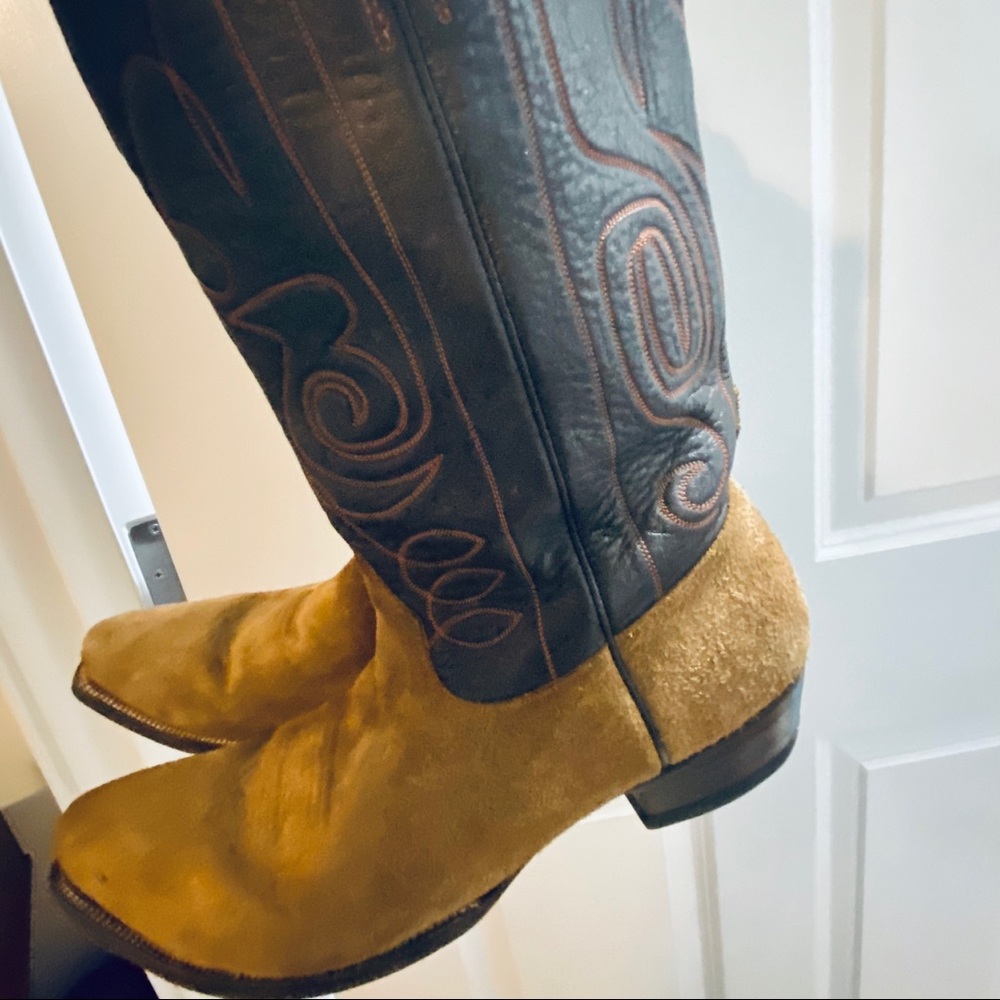 Leddy Vaquero Handmade Cowboy Boots by M.L Leddy’s - Picture 5 of 7